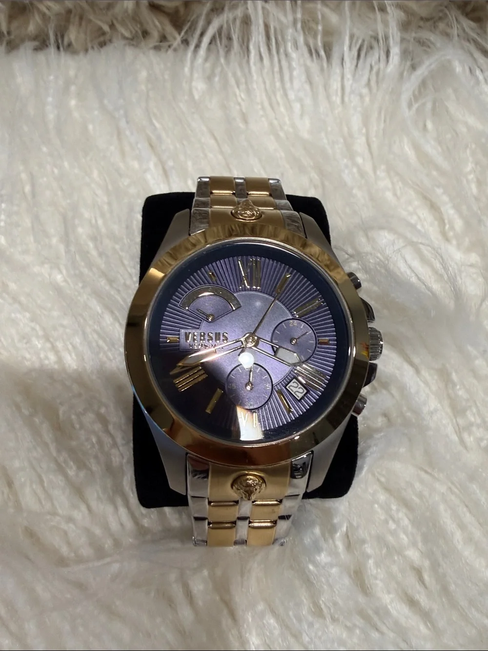 VERSUS  ( VERSACE) Two-Tone Men's Chronograph Watch in Blue